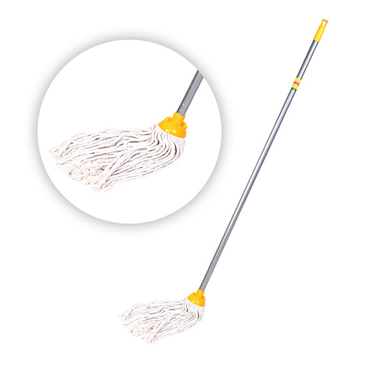 HIC Deck Floor Cotton Mop With Long Handle