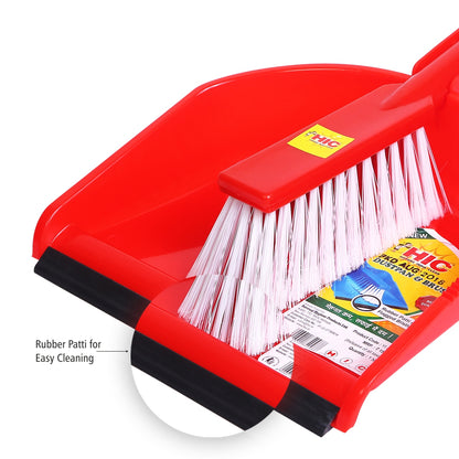 HIC Dustpan with Brush Big Size Dust pan Set with Brush/Broom