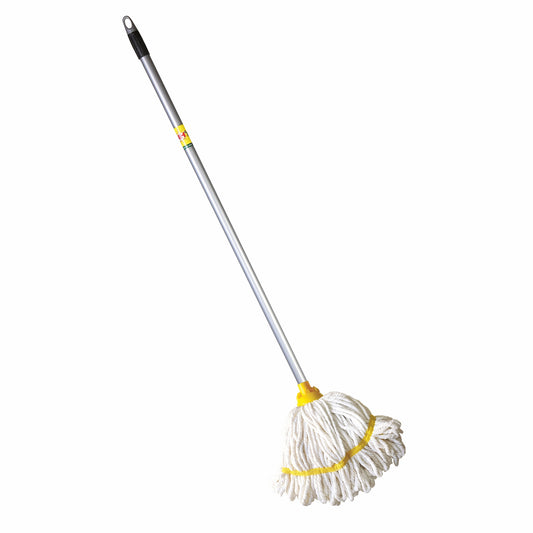 HIC Microfiber 'Deck' Mop with Telescopic Sturdy Rod