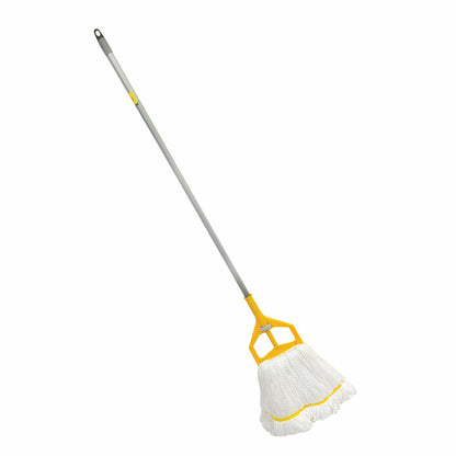 HIC Screw N fit refillable Microfiber Mop to Cover Large Cleaning with Long and Sturdy Handle